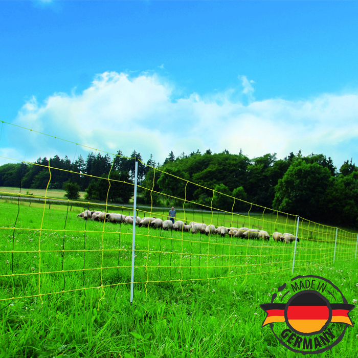 Electric Goat Fencing Stiffened Verticals 50m roll Wholesale Direct