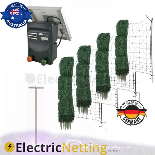 100m Electric Poultry Netting Kit Choose Your Energiser and Accessories