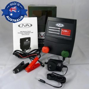 JVA MB3 Electric Fence Energizer with 50W Solar Kit