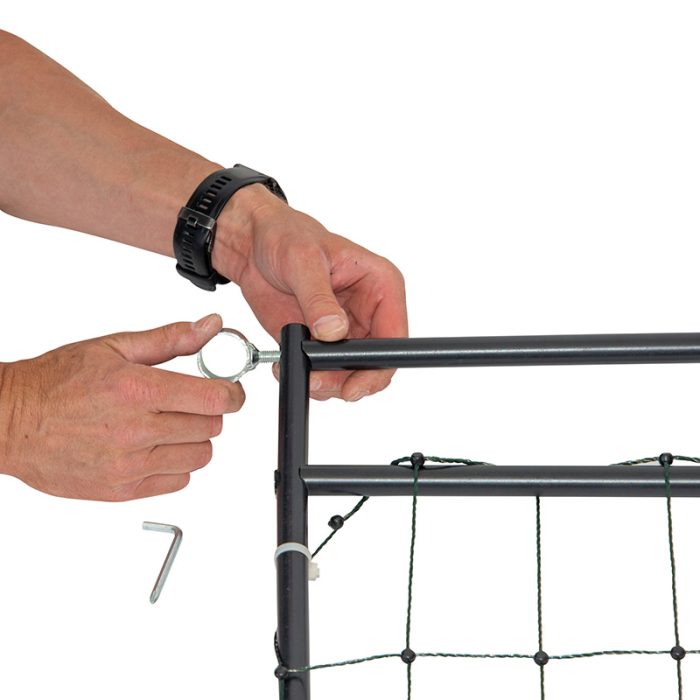 rigid electric fencing hot gate 120cm some assembly